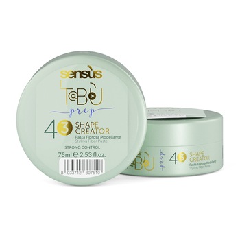 Pasta modelatoare de par, Sensus Tabu Prep Shape Creator 75ml Pasta modelatoare de par, Sensus Tabu Prep Shape Creator 75ml