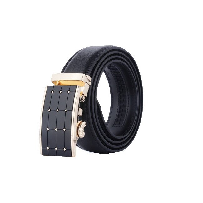 Curea BTG-1208 cu inchidere automata 100% Piele Naturala ,neagra