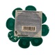 Jucarie senzoriala originala Undercover din silicon Push Pop Bubble cu alfabet 15 litere, model floare verde