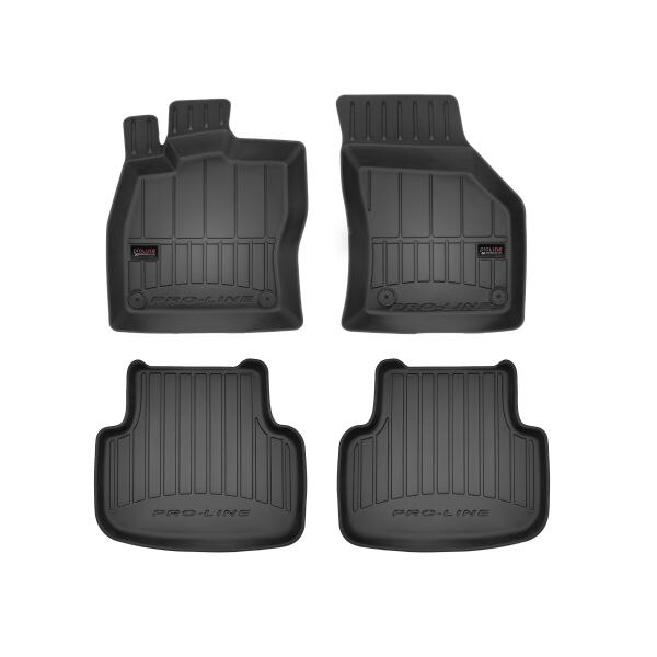 Set 4 covorase auto FROGUM, Cauciuc, pentru SKODA OCTAVIA III de la 2012- Liftback - Touring