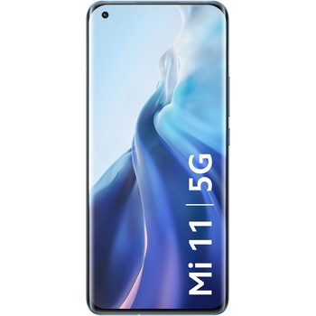 Telefon mobil Xiaomi Mi 11, Dual SIM, 256GB, 8GB RAM, 5G, Horizon Blue Telefon mobil Xiaomi Mi 11, Dual SIM, 256GB, 8GB RAM, 5G, Horizon Blue