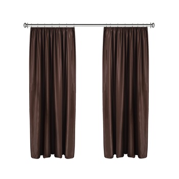 Set doua draperii Black-out Wenge 2x150x225 cm, cu rejansa Set doua draperii Black-out Wenge 2x150x225 cm, cu rejansa