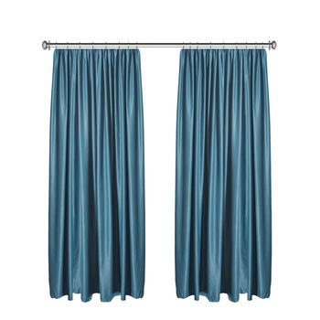 Set doua draperii Black-out Turcoaz 2x100x260 cm, cu rejansa Set doua draperii Black-out Turcoaz 2x100x260 cm, cu rejansa