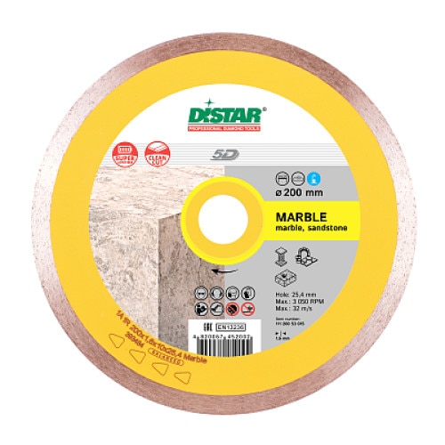 Disc diamantat Marble 180mm 1A1R 180x1,4x8,5x25,4 Marmora