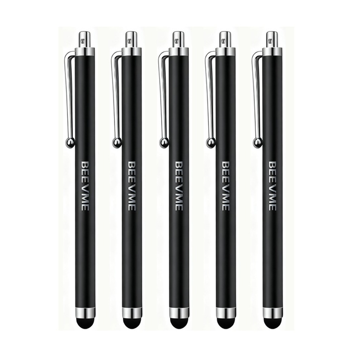 Set Stylus Pen Soft Touch pentru tablete si telefoane, universal, 5 bucati