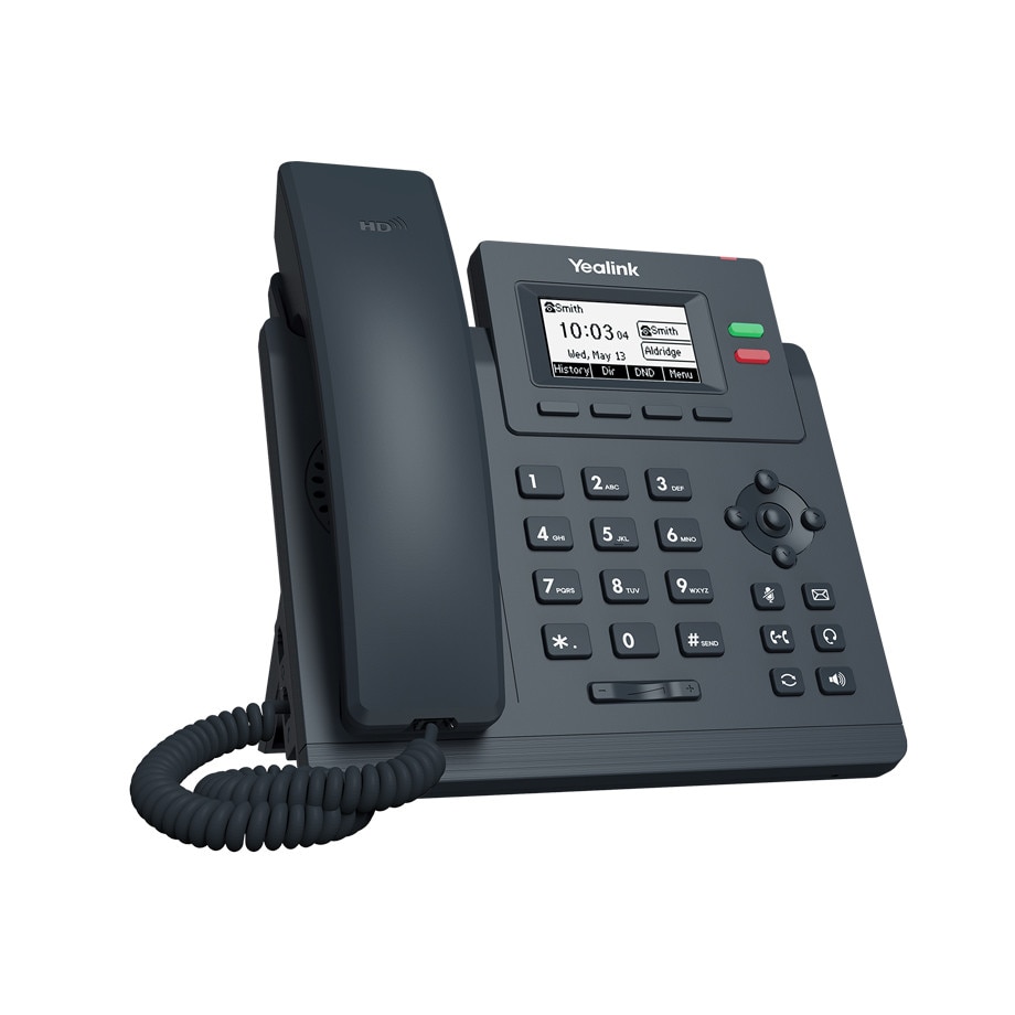 IP Phone Yealink S33 T33G, PoE, 4 SIP accounts, Gigabit port - eMAG.bg