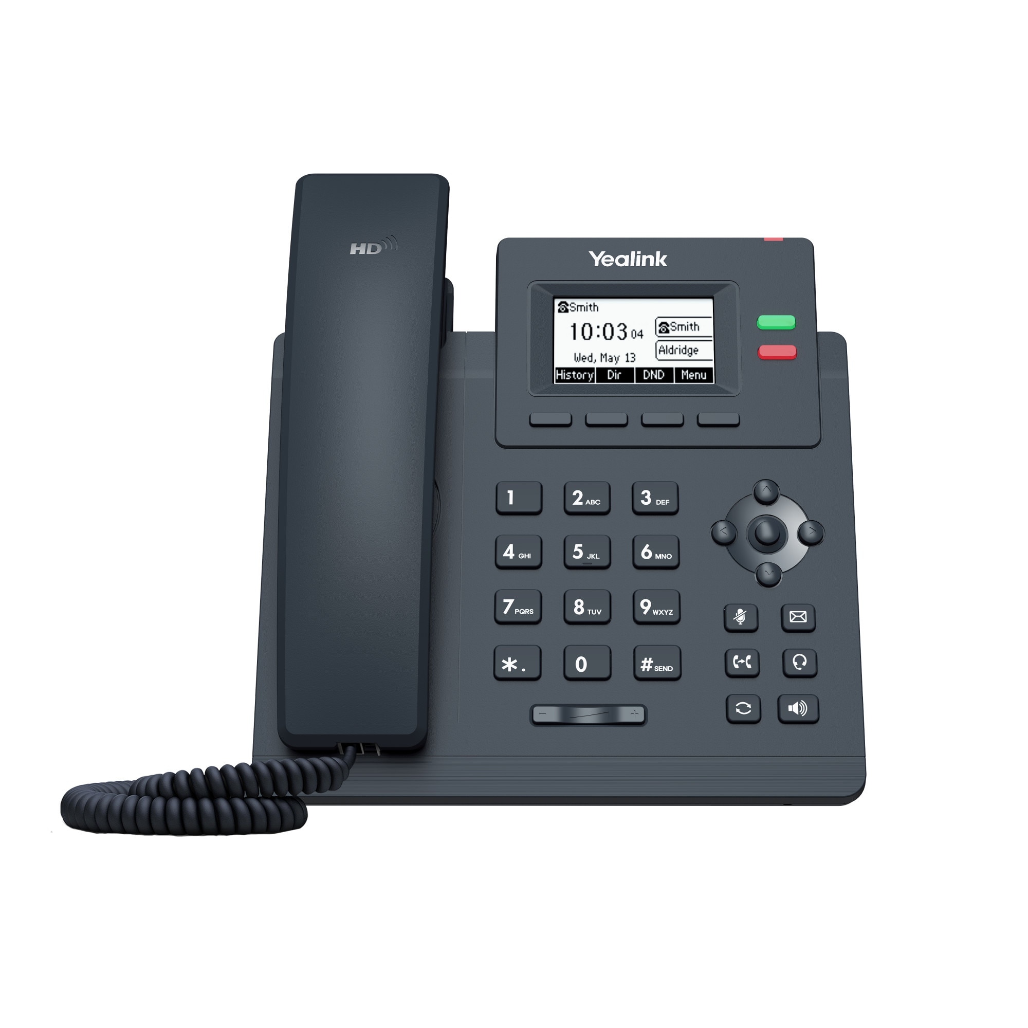 Telefon IP Yealink SIP T33G , PoE , 4 conturi SIP, Gigabit port