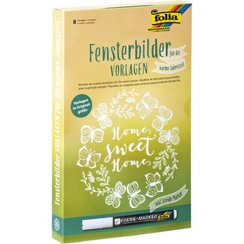 Set decorare pe sticla in sezonul cald, Folia Set decorare pe sticla in sezonul cald, Folia