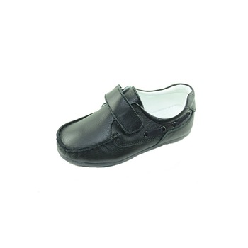Mocasini din piele naturala pentru baieti Pinky Pinky PP15, Negru, 35 Mocasini din piele naturala pentru baieti Pinky Pinky PP15, Negru, 35