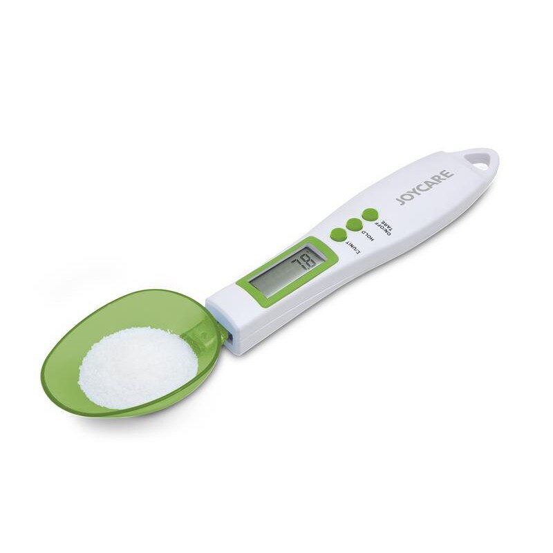 Lingura Digitala cu Display LCD si Cantar Verde, Detasabila