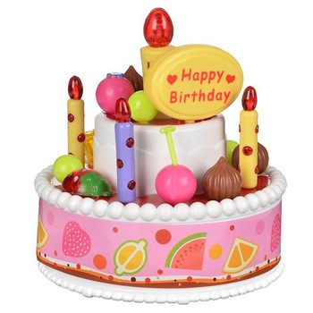Joc pentru fete, tort zi de nastere,cu lumanari care se sting si sunete,1 bucata Joc pentru fete, tort zi de nastere,cu lumanari care se sting si sunete,1 bucata