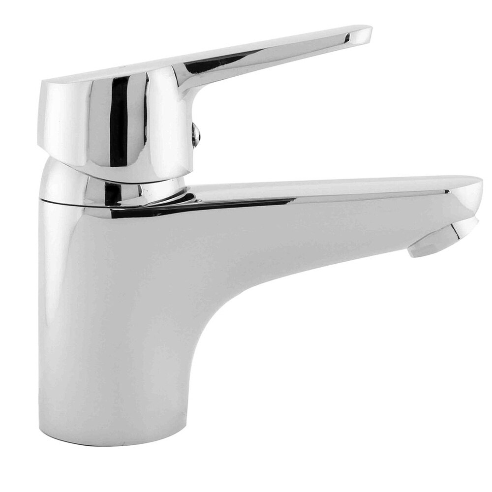 Baterie de lavoar cu teava fixa, Smack, 7882, alama, crom