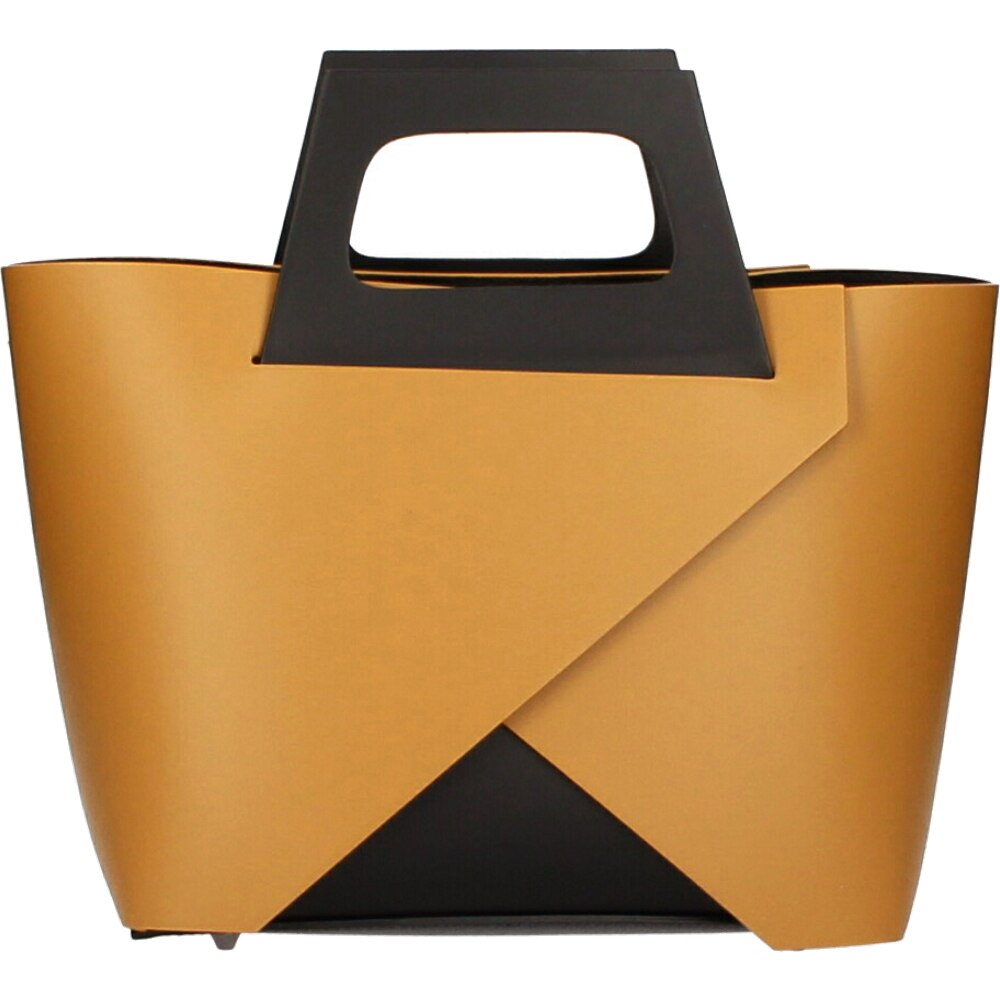 Geanta Samantha din piele naturala pentru femei, maro cognac