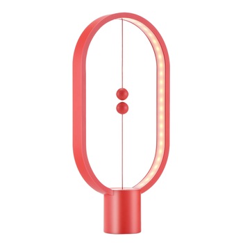 Lampa LED Allocacoc Heng Balance Lamp Ellipse, USB Type-C, 5W, 50 lm, 1A 5V, lumina calda, Rosu Lampa LED Allocacoc Heng Balance Lamp Ellipse, USB Type-C, 5W, 50 lm, 1A 5V, lumina calda, Rosu
