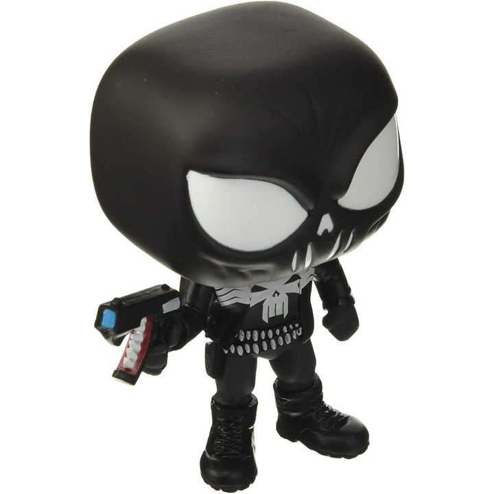 Figurina - Venom - Venomized Punisher, Negru, 9.5 cm