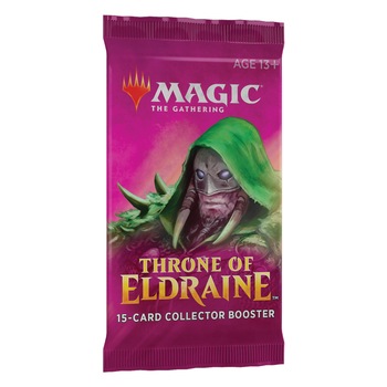 Pachet, Magic the Gathering, Throne of Eldraine, Collector Booster Pachet, Magic the Gathering, Throne of Eldraine, Collector Booster