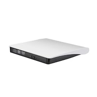 Unitate DVD externa, USB 3.0, CD / DVD +/- RW Drive / DVD Player, Compatibil cu Windows/ Linux/ OS Apple Mac, Alb