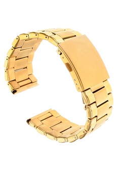 Curea de ceas din metal, 22 mm x 18 cm, auriu - 606X22AUR Curea de ceas din metal, 22 mm x 18 cm, auriu - 606X22AUR