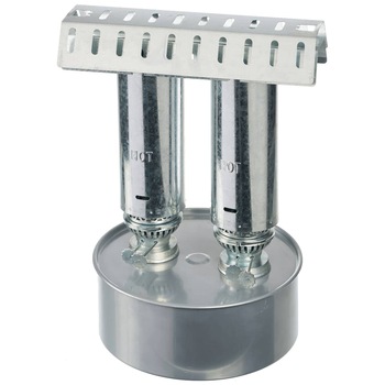 Radiator dublu cu parafina, Nature, Metal, 30 x 41 cm, Gri Radiator dublu cu parafina, Nature, Metal, 30 x 41 cm, Gri