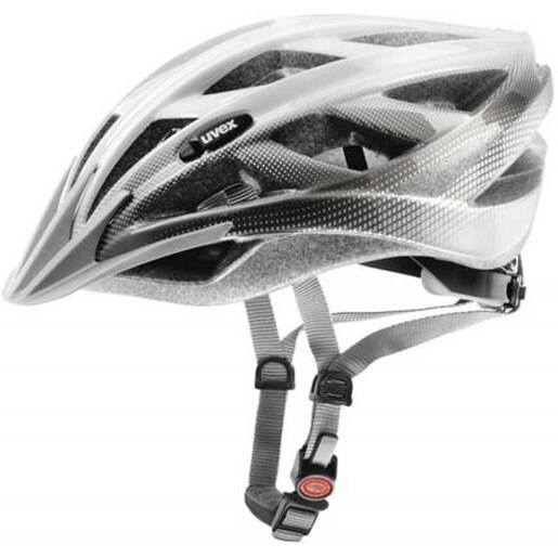 Casca ciclism Uvex Xenova White/Dark Silver, 52-57cm