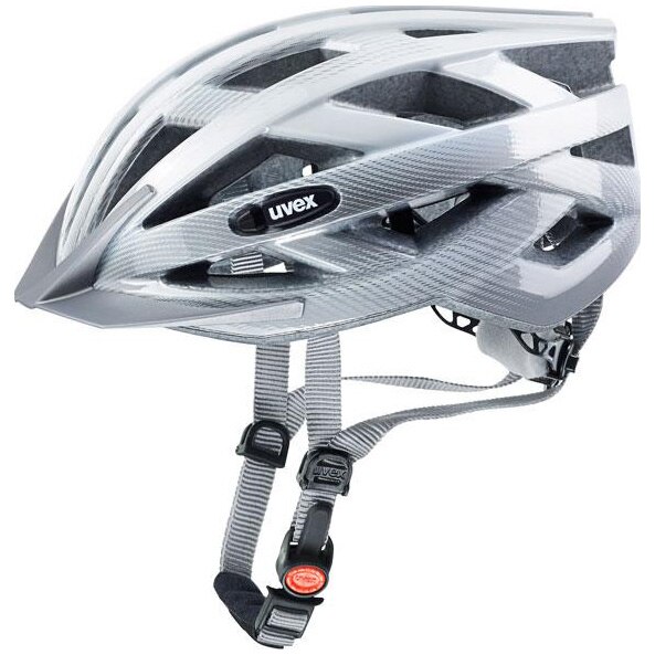 Casca ciclism Uvex i-vo C White/Silver, 52-57cm