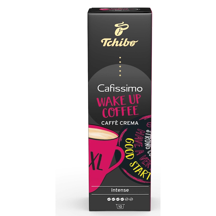 Tchibo Cafissimo XL Wake Up kávé kapszula, 85 g, 10 kapszula