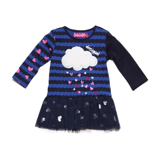 Rochie Desigual 17WYVK07, Albastru royal, 74 CM