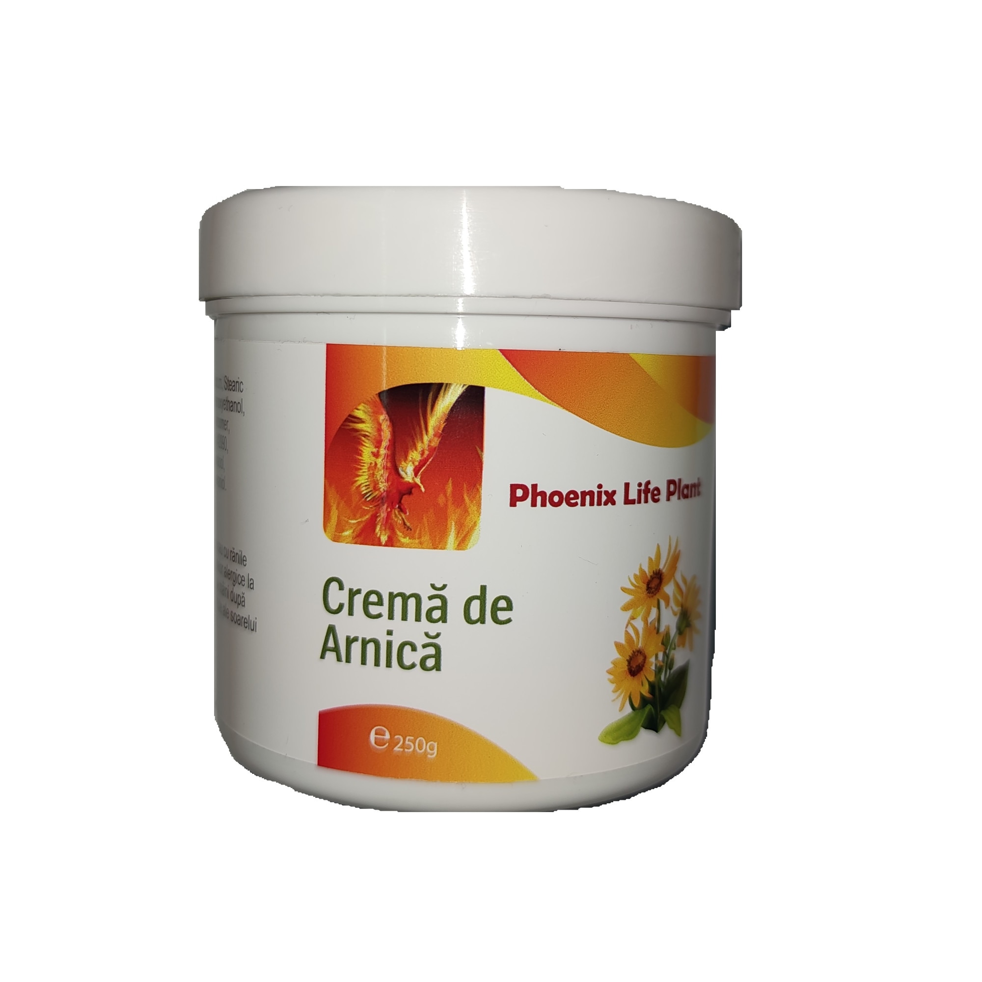 Crema de arnica 250gr Phoenix Life Plant