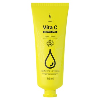 Crema de maini cu vitamina C DuoLife ,75 ml Crema de maini cu vitamina C DuoLife ,75 ml