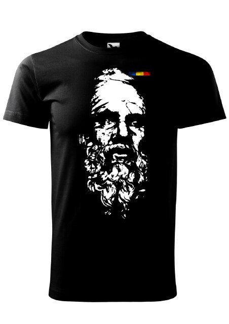 Tricou ,K-off,negru Burebista regele dacilor