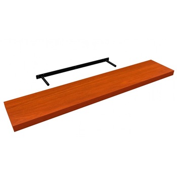 Polita de perete cu suport ascuns, Arly, 118×23.5×3.8 cm, MDF CIres Polita de perete cu suport ascuns, Arly, 118×23.5×3.8 cm, MDF CIres