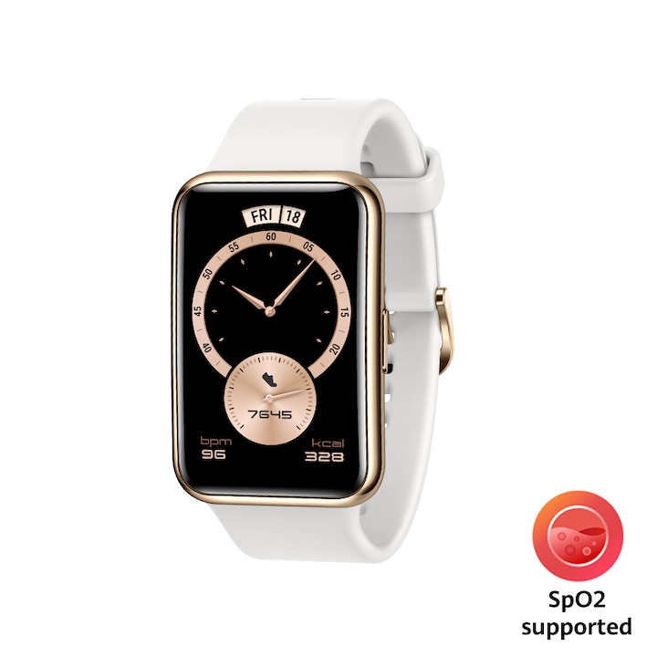 Часовник Smartwatch Huawei Watch Fit Elegant, Frosty White