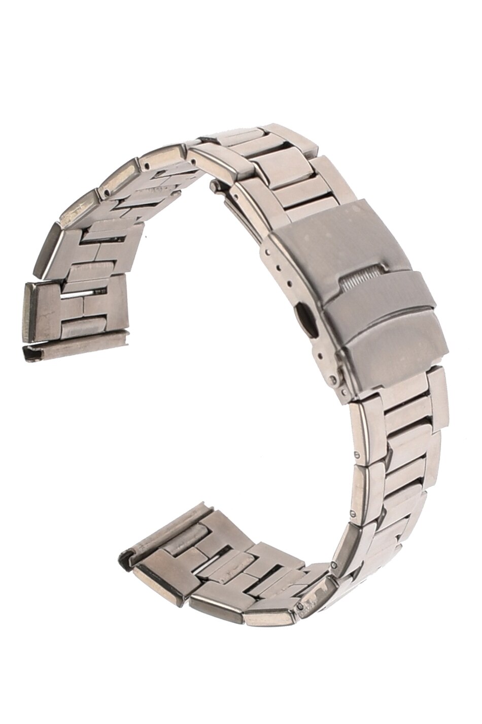 Curea de ceas din metal, 22 mm x 18 cm, argintiu - 602X22SLV3