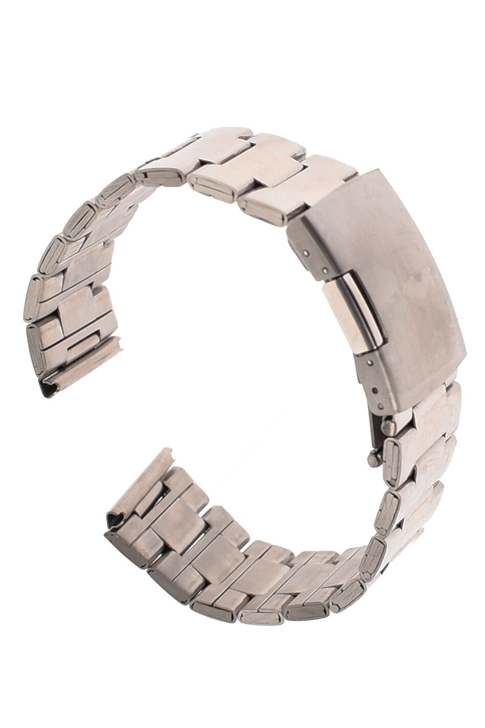 Curea de ceas din metal, 22 mm x 18 cm, argintiu - 602X22SLV4