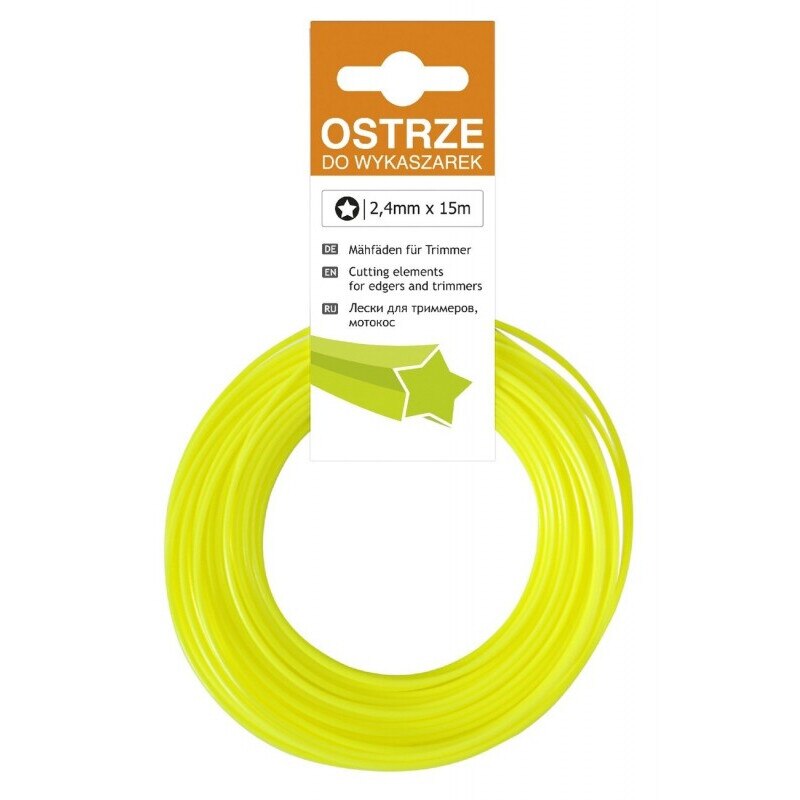 Fir taietor Total, 15m - 2.5mm (sectiune stea) (MC)