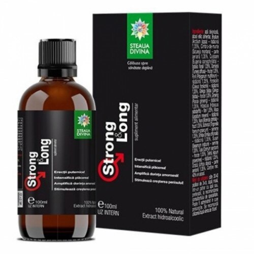Strong & Long tinctura 100ml Steaua Divina