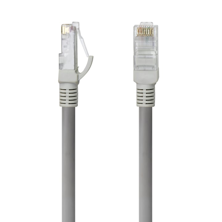 Мрежови кабел UTP PNI U0630, CAT6e, Patch, Конектор 2xRJ45, 8 нишки x 0.4 мм, 3 м