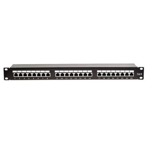 Patch panel 24 porturi FTP Cat 5E Krone+110 E