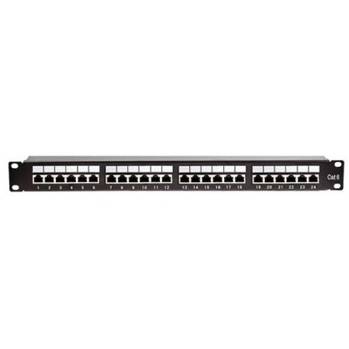 Patch panel 24 porturi UTP Cat 5E Krone+110 E