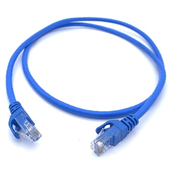 Cablu INTERNET Lan UTP CAT6 24AWG - 7*0.18 - 1m - Albastru Cablu INTERNET Lan UTP CAT6 24AWG - 7*0.18 - 1m - Albastru