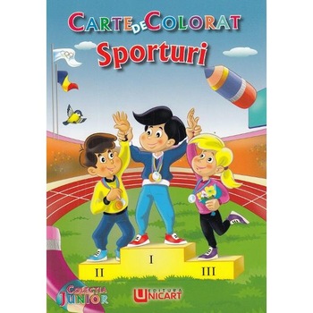 Sporturi. Carte de colorat Sporturi. Carte de colorat