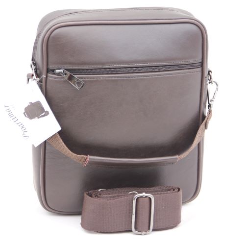 Geanta barbati piele naturala caza pelletteria 1033 maro