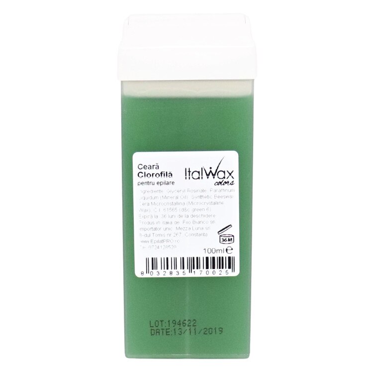 Rezerva ceara epilat Clorofila, ItalWax, 100 ml