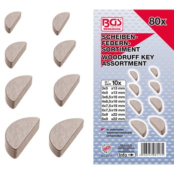 Trusa cu pene arc, 80 piese, BGS 8117 Trusa cu pene arc, 80 piese, BGS 8117