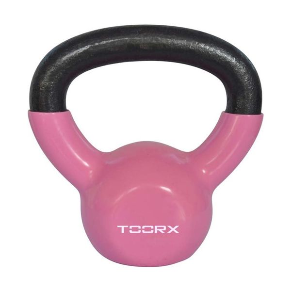 Kettlebell vinil TOORX, 4 kg, Roz