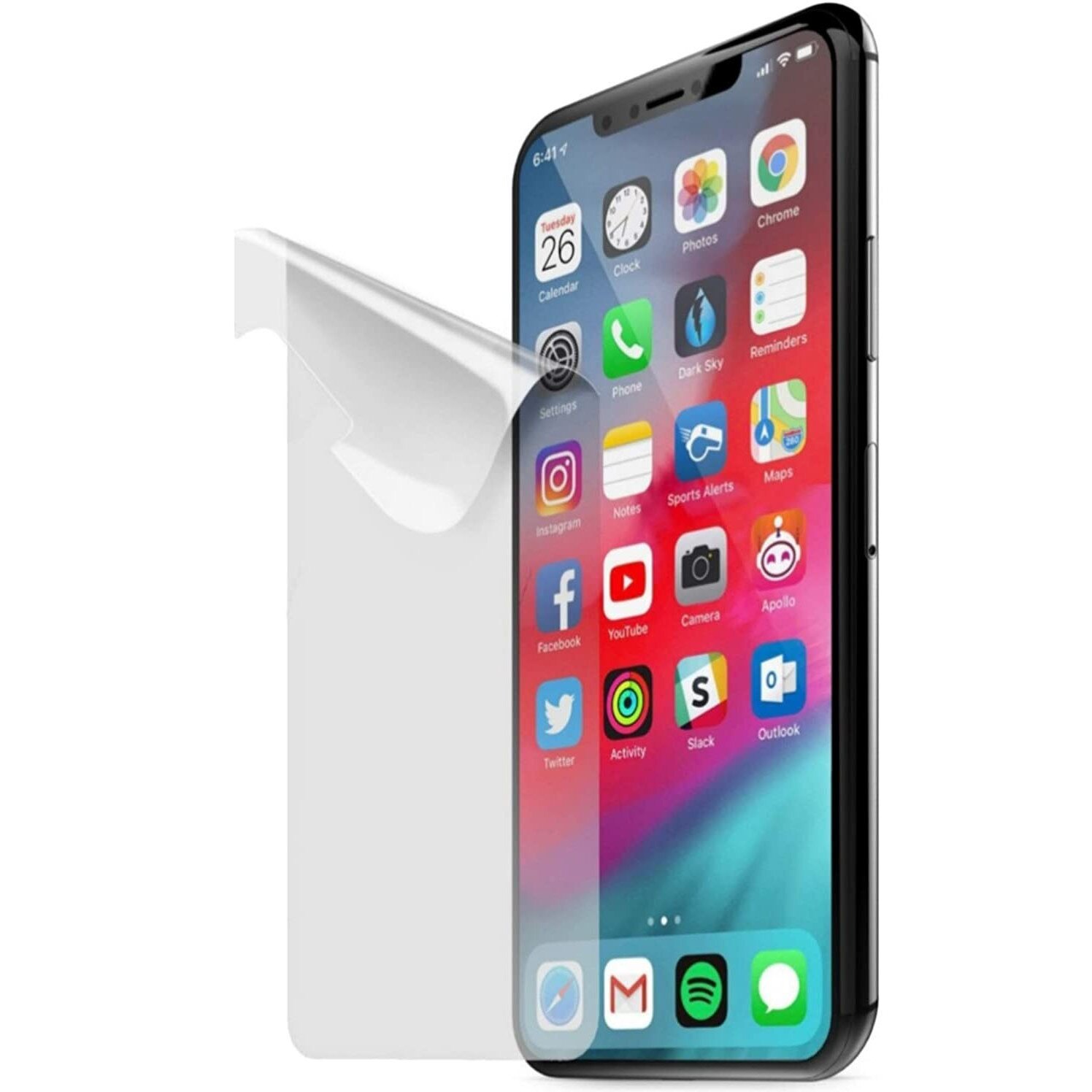 Folie de protectie GSM Box compatibila cu Apple Iphone 6s, Hydrogel, Regenerabila