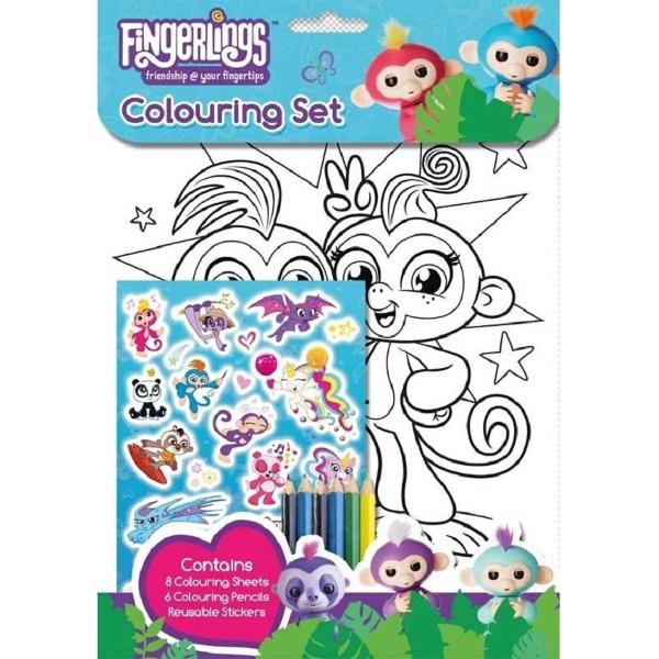Fingerlings. Set de colorat