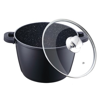 Oala aluminiu cu invelis granit 6,2l Oala aluminiu cu invelis granit 6,2l