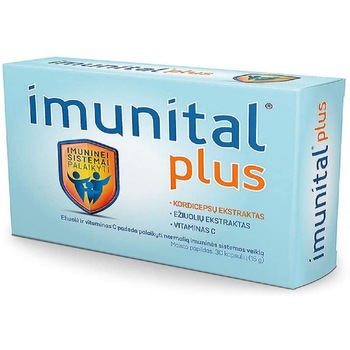 Imunital Plus 30 capsule (Cordyceps, Echinacea, Vitamina C) Imunital Plus 30 capsule (Cordyceps, Echinacea, Vitamina C)