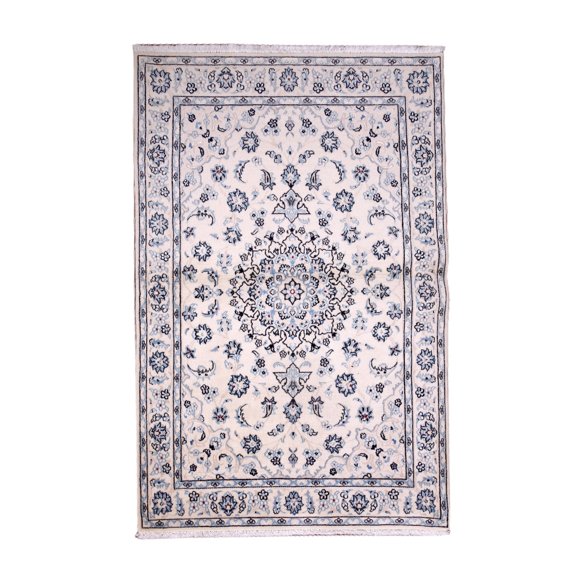 Covor Persan Naein Manual Lana si matase Cod 3928 Size 146 x 100